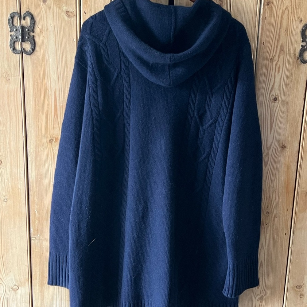 Ralph Lauren Women’s Long Hooded Cardigan - Picture 2 of 3